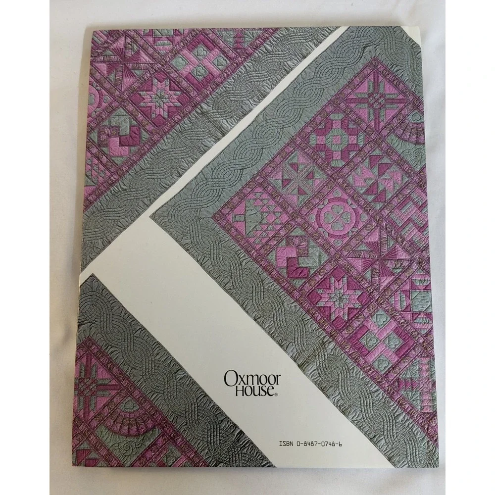 Great American Quilts 1989 Oxmoor House Vintage Quilt Pattern Book Paperback